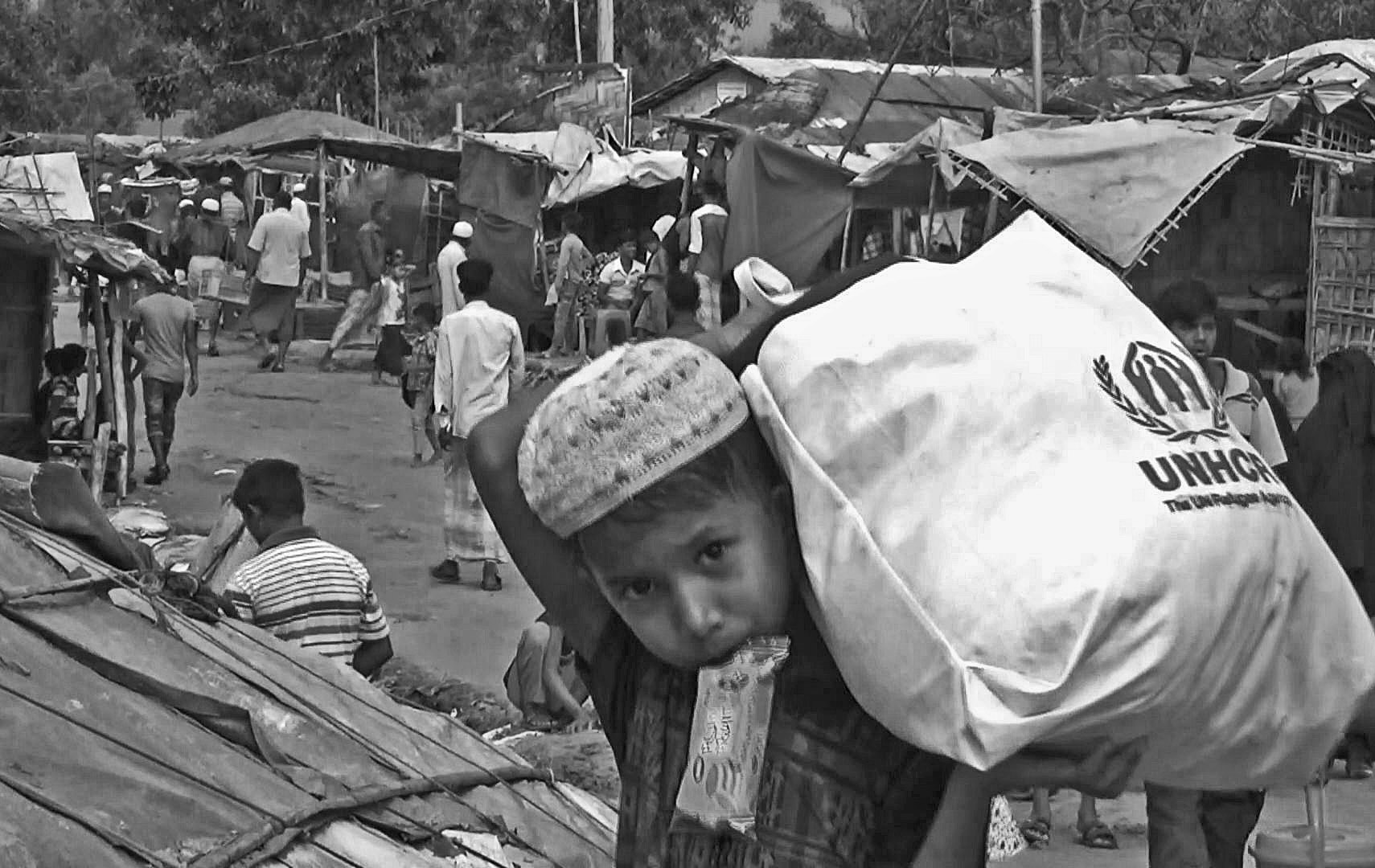 Rohingya boy